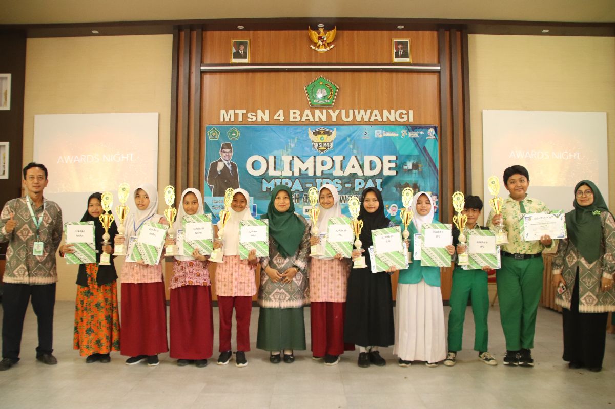 Kegiatan AKSI M4B 2026 MTsN 4 Banyuwangi