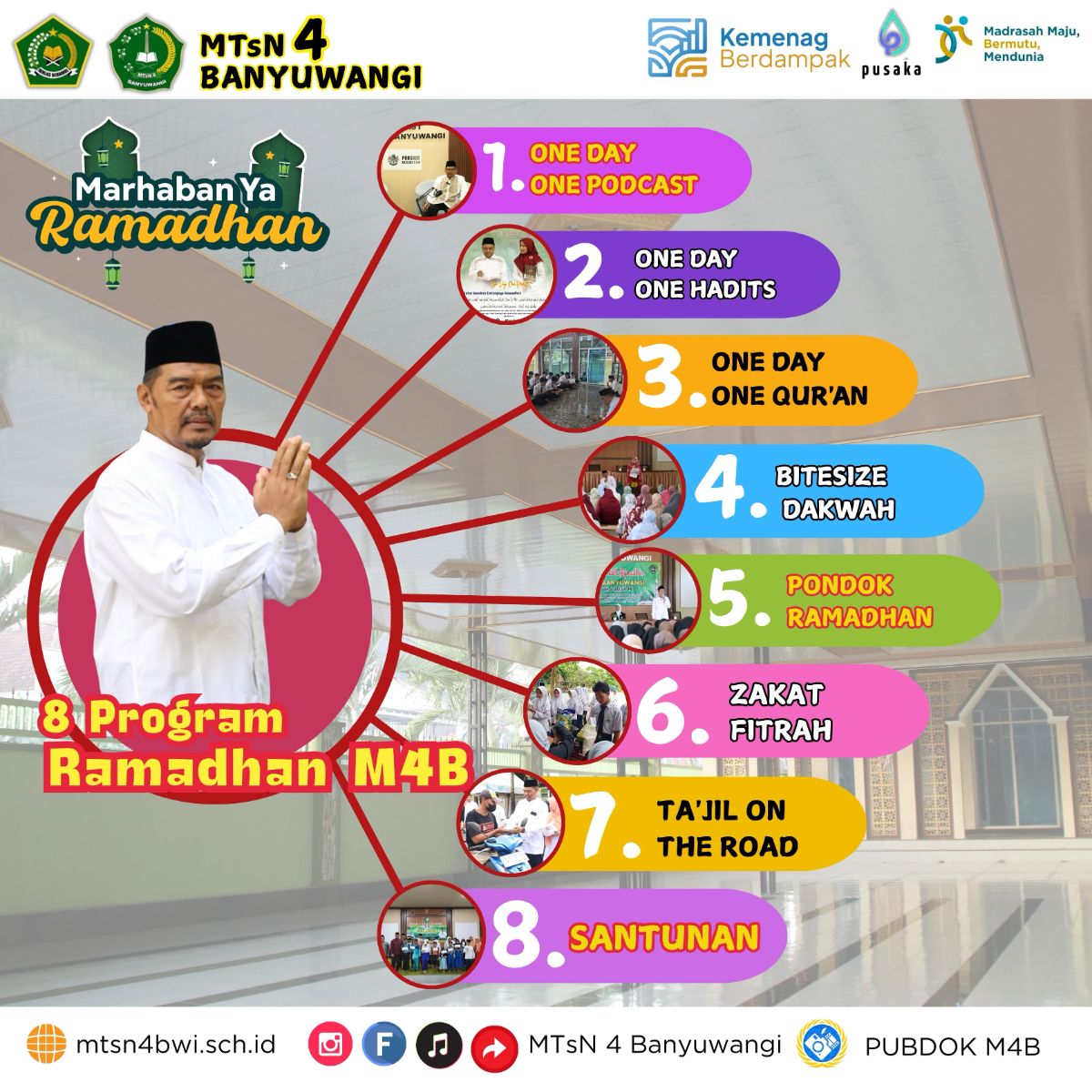 Program Ramadhan MTsN 4 Banyuwangi tahun 2026